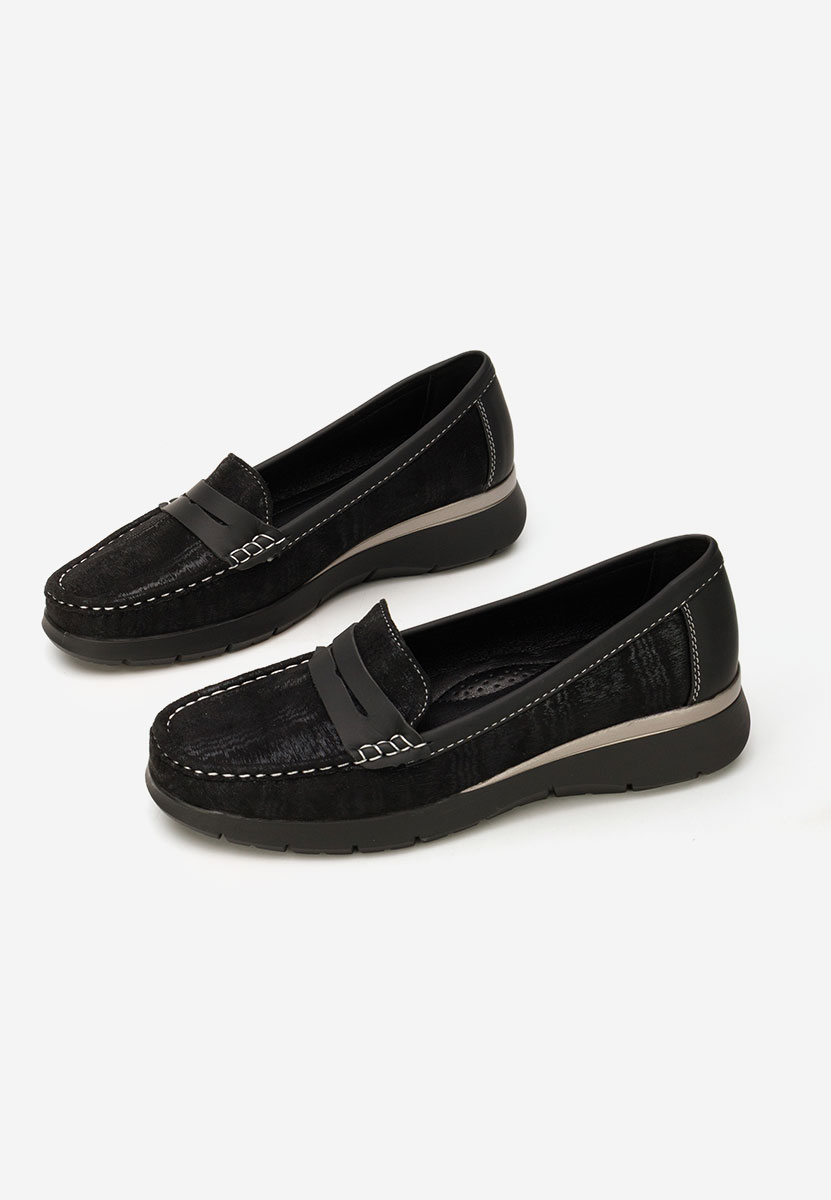 Дамски мокасини Martinea черни