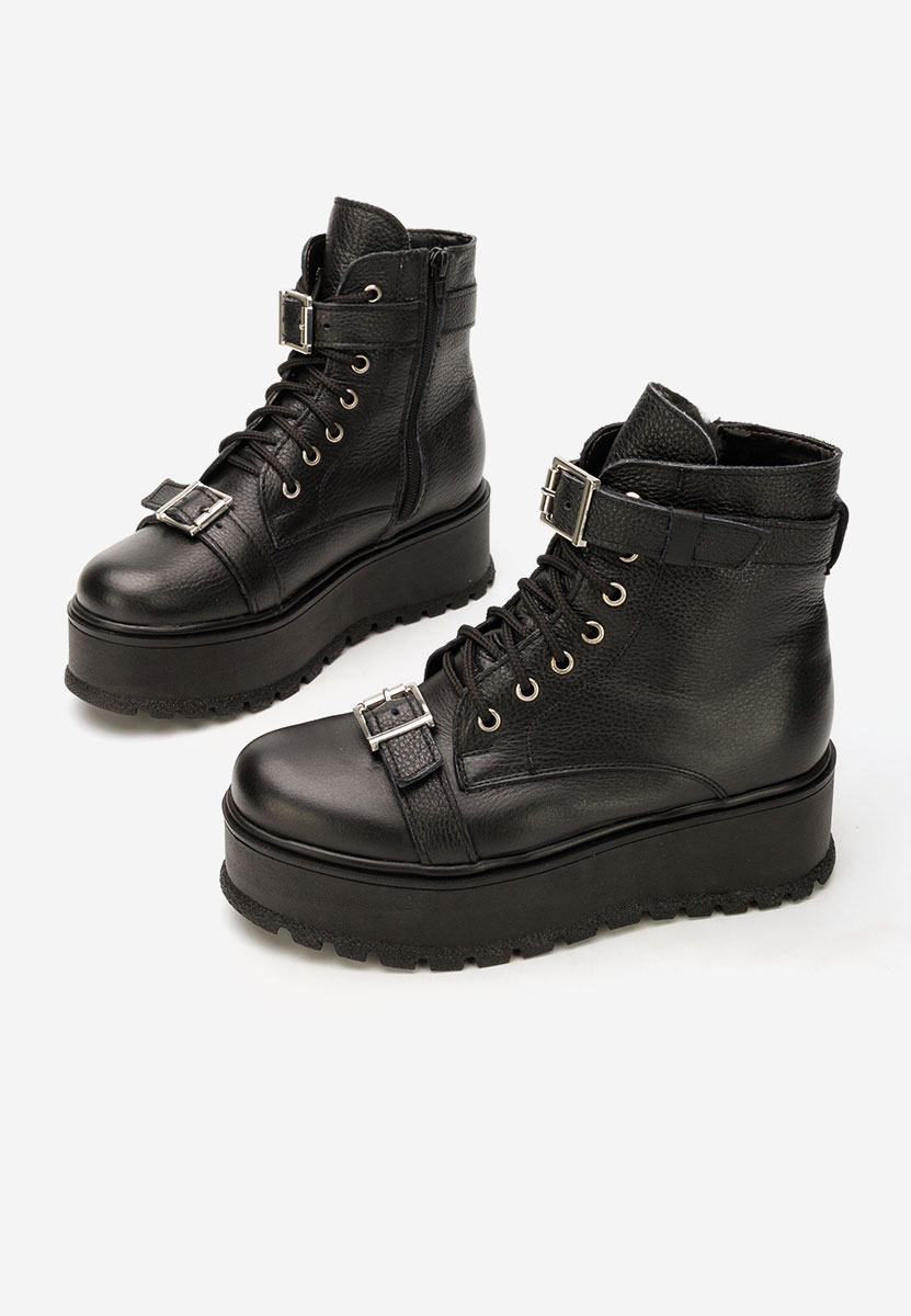 Обувки на платформа Astrid V5 черен