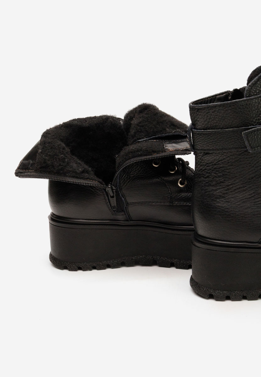 Обувки на платформа Astrid V5 черен