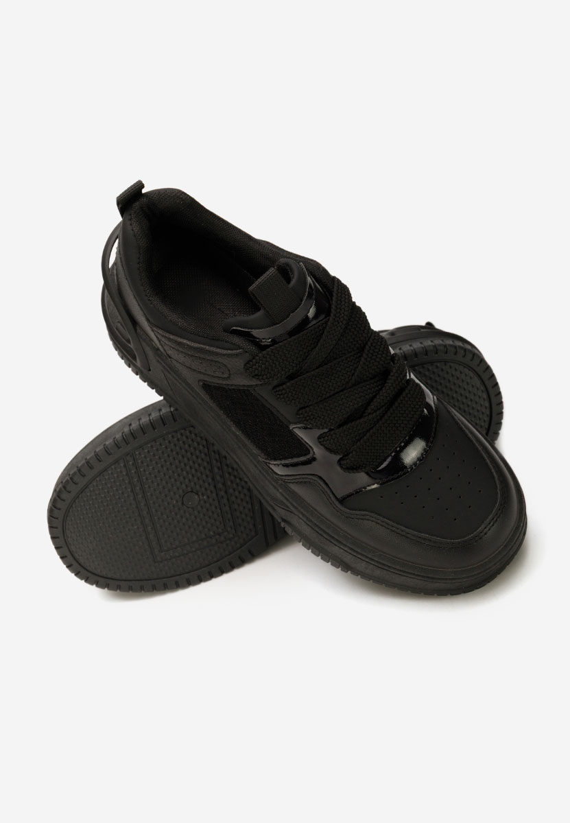 Cникърси на платформа Jenyffer черни