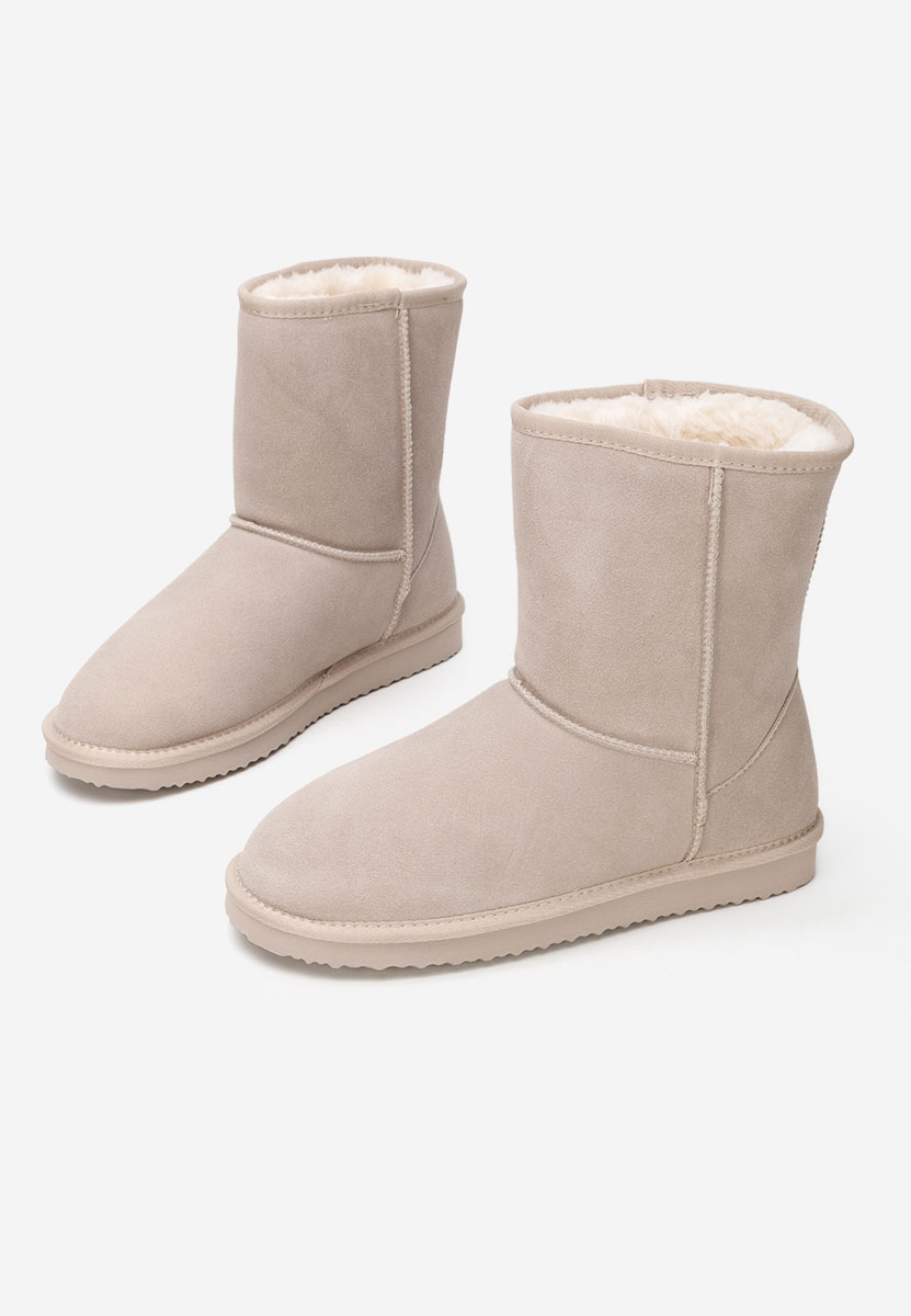 Дамски ботуши Crisea бежов