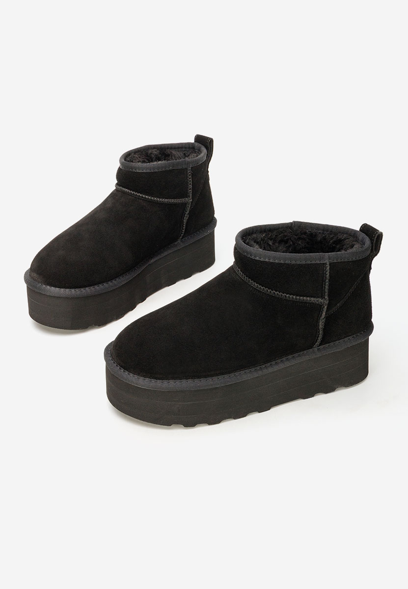 Чизми на платформа Fenoria черен