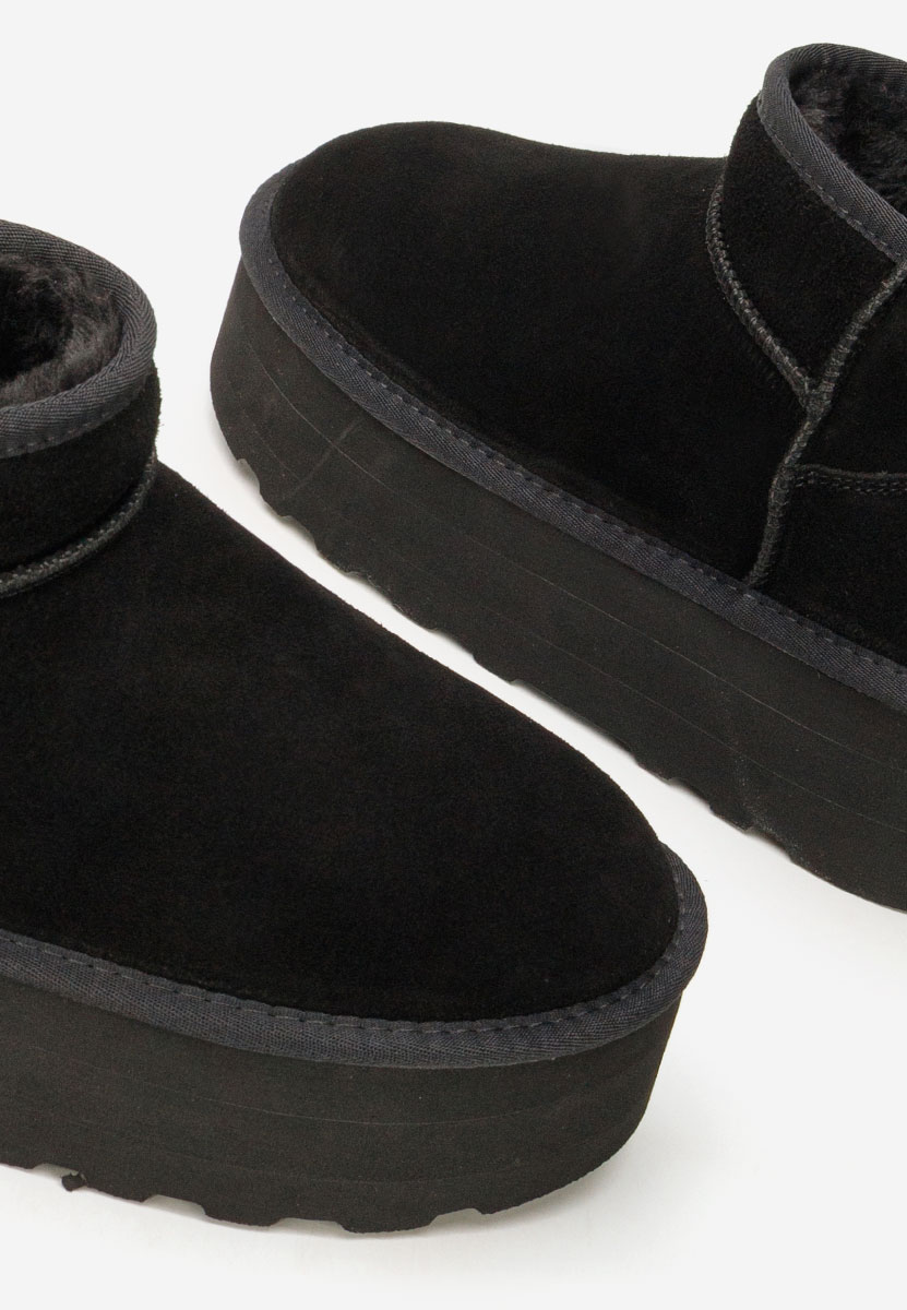 Чизми на платформа Fenoria черен