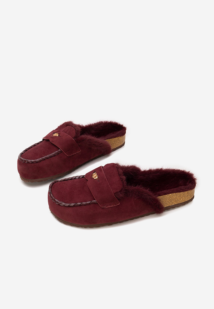 Дамско сабо Mirania Винено червено