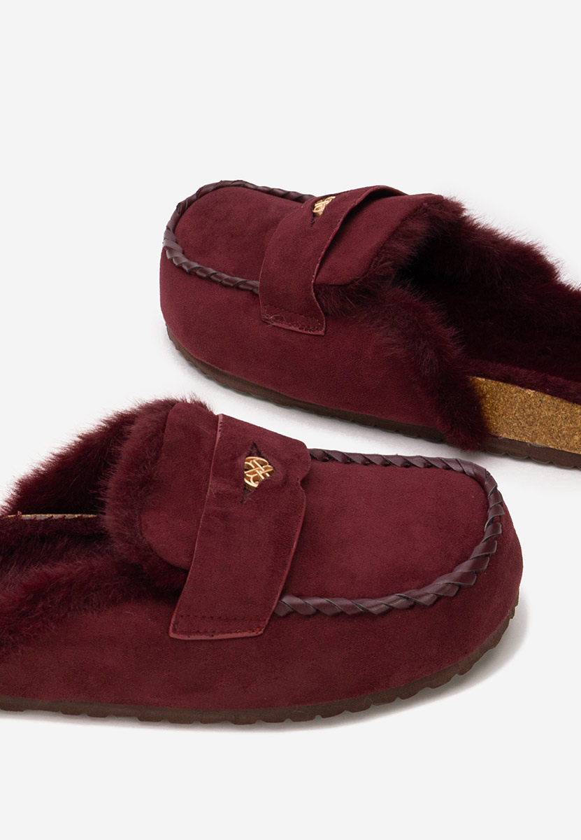 Дамско сабо Mirania Винено червено