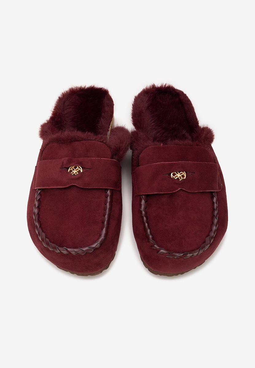 Дамско сабо Mirania Винено червено