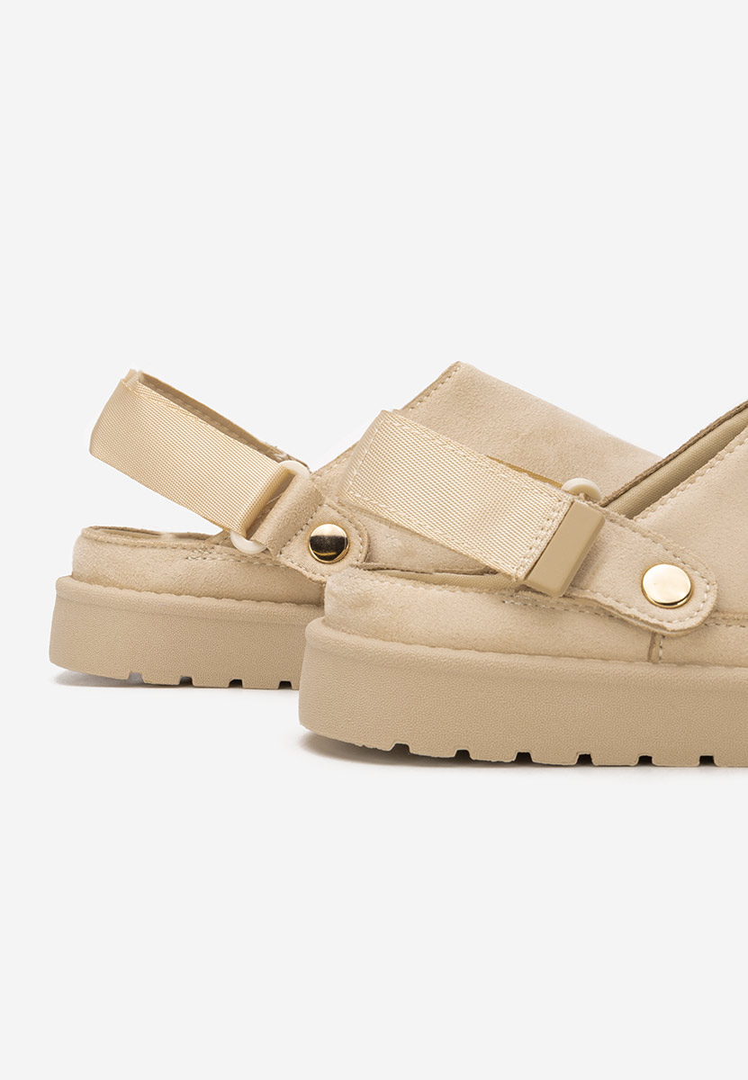 Дамско сабо Simiona бежов