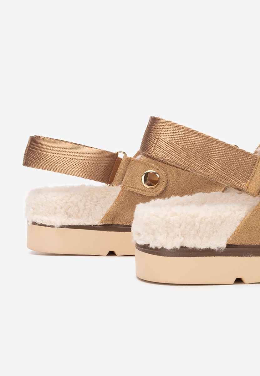 Дамско сабо Tamra каки