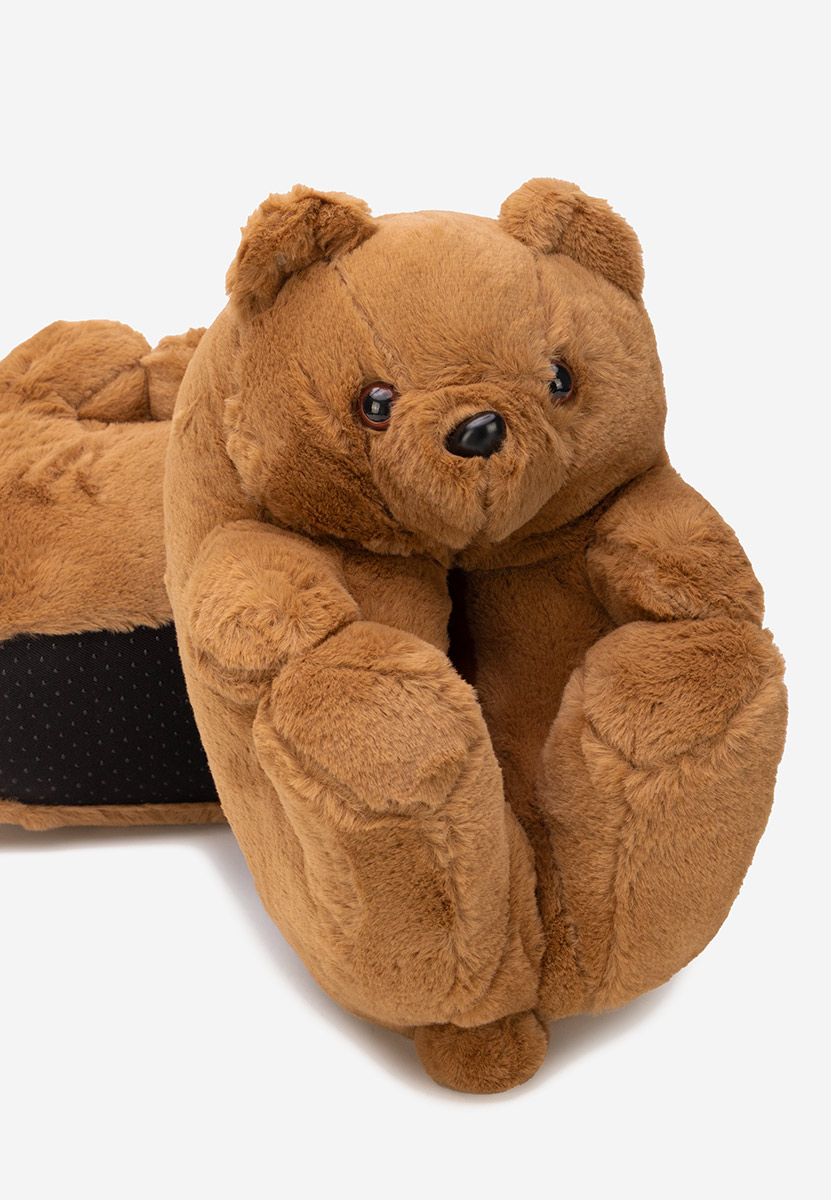 дамски домашни чехли Teddy каки дамски домашни чехли Teddy каки