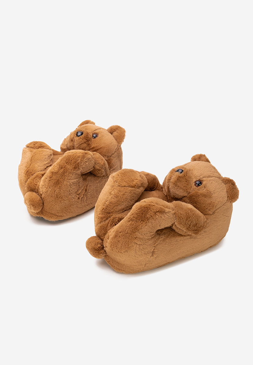 дамски домашни чехли Teddy каки дамски домашни чехли Teddy каки