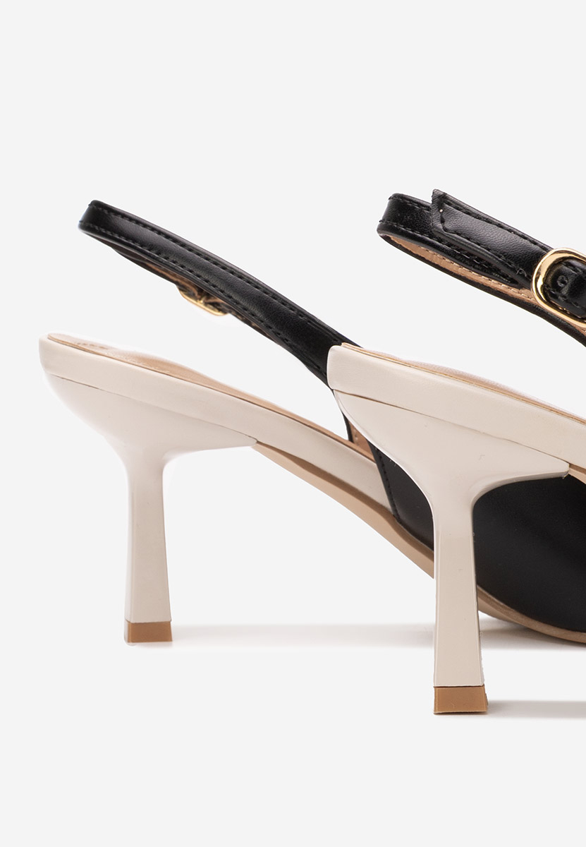 Обувки на ток Serenia черни