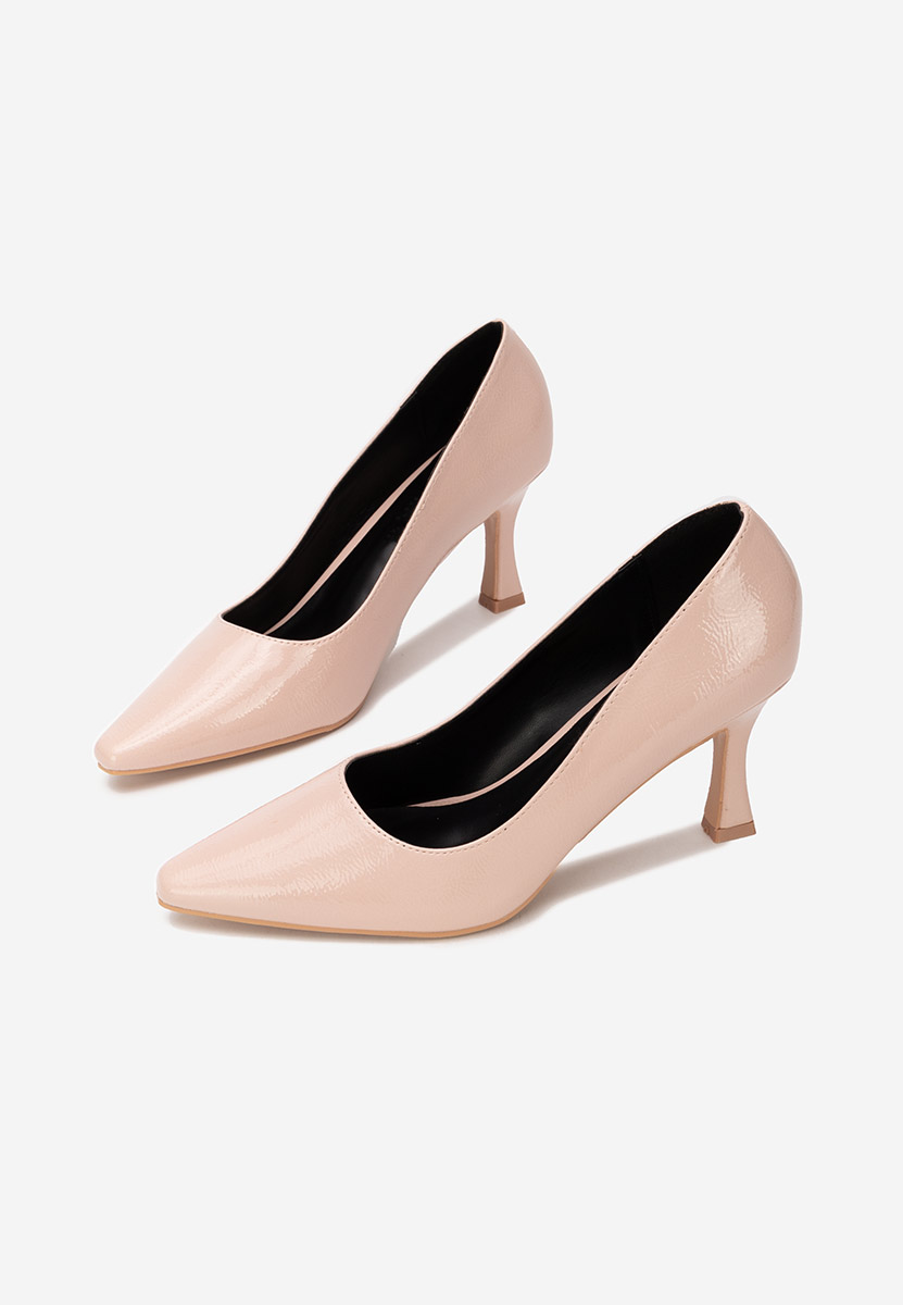 Обувки стилето Hayley телесен цвят
