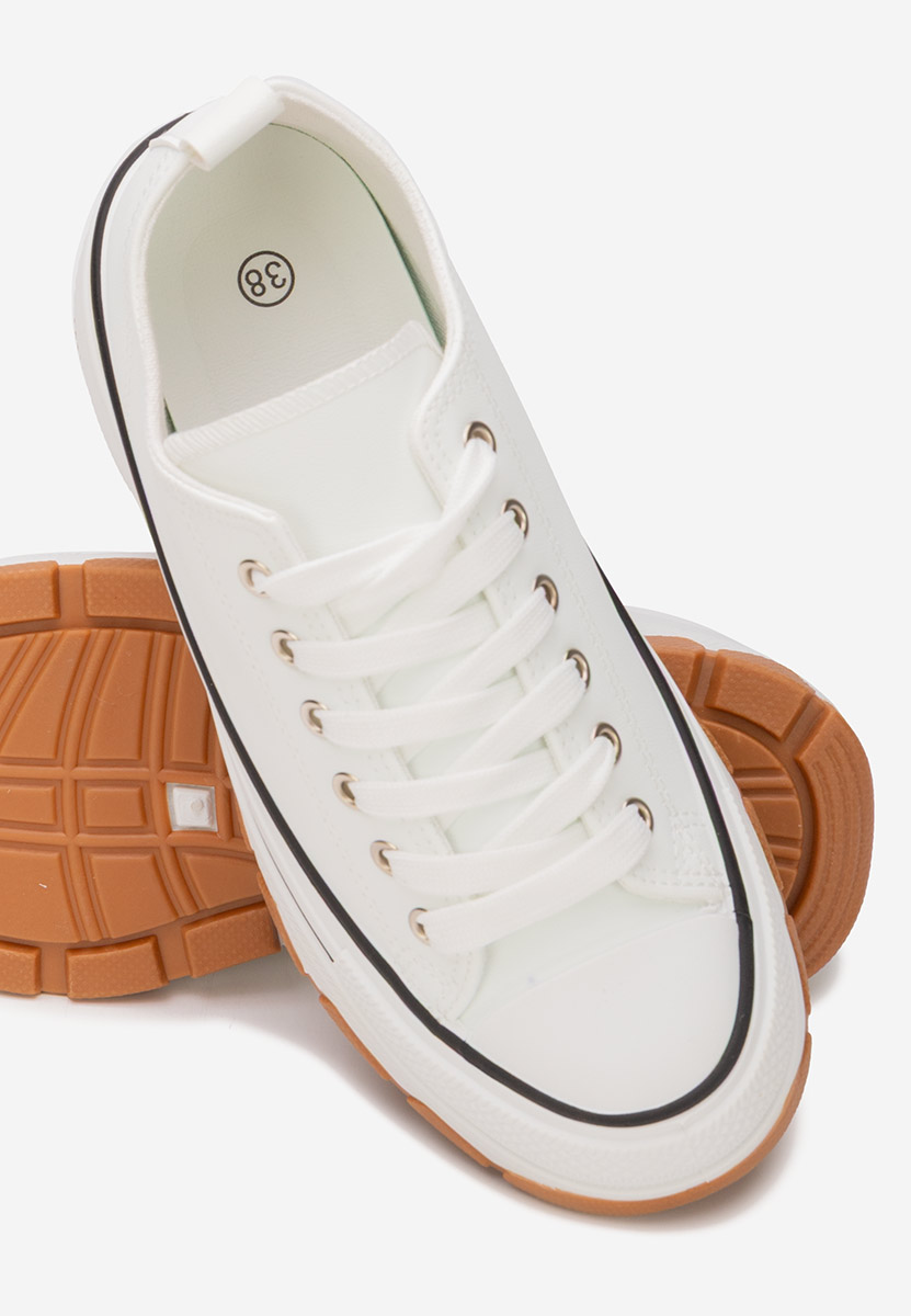 Кецове на платформа Raviana V4 бели