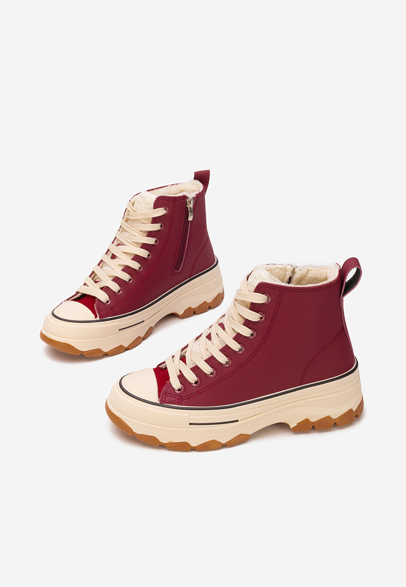 дамски кецове Raviana V7 Винено червено