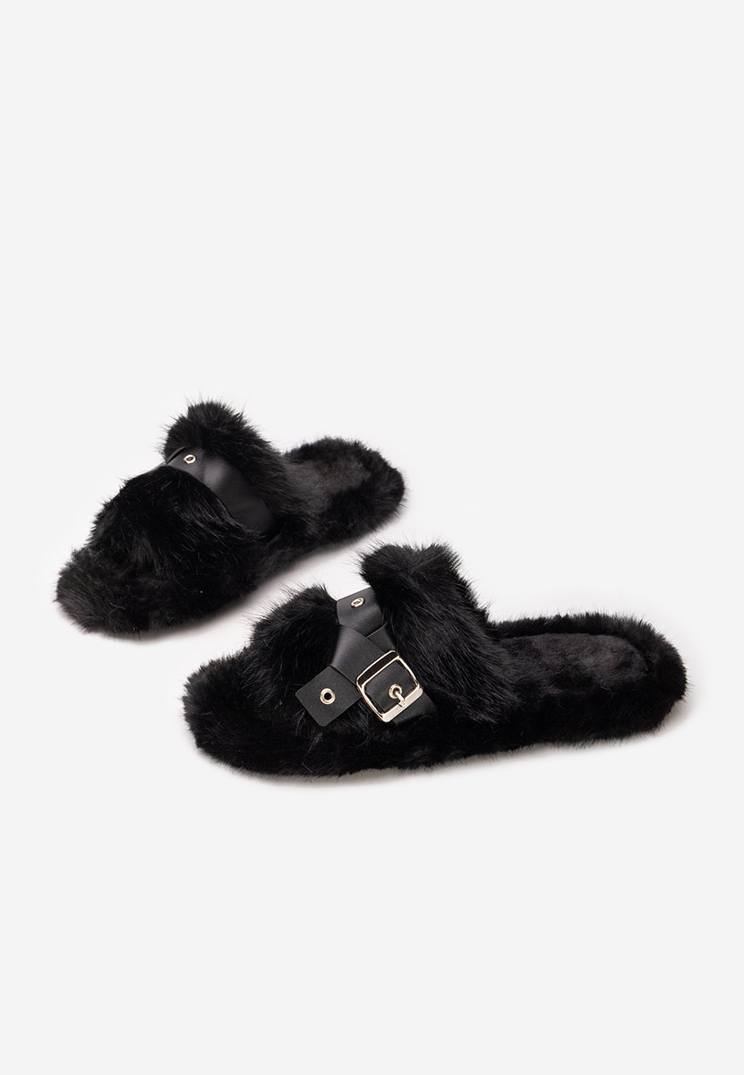 Чехли с пух Arlete черни