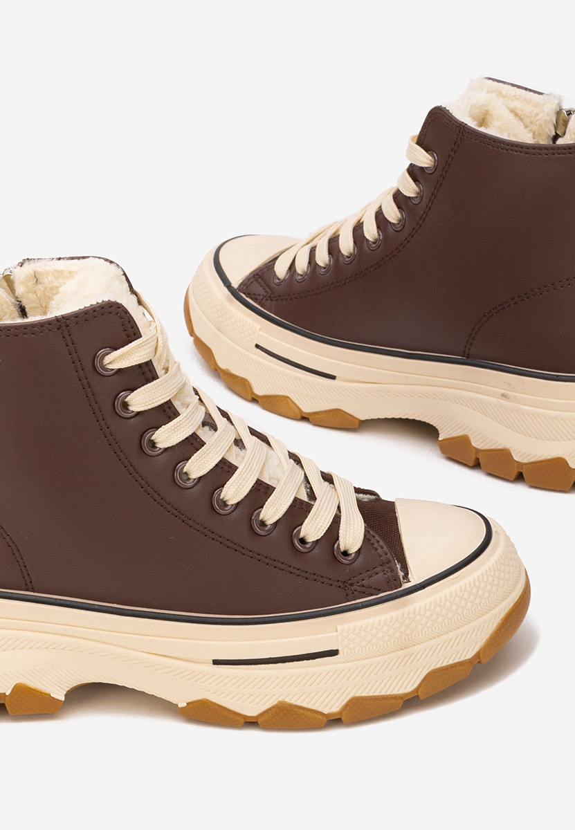 дамски кецове Raviana V7 кафяв