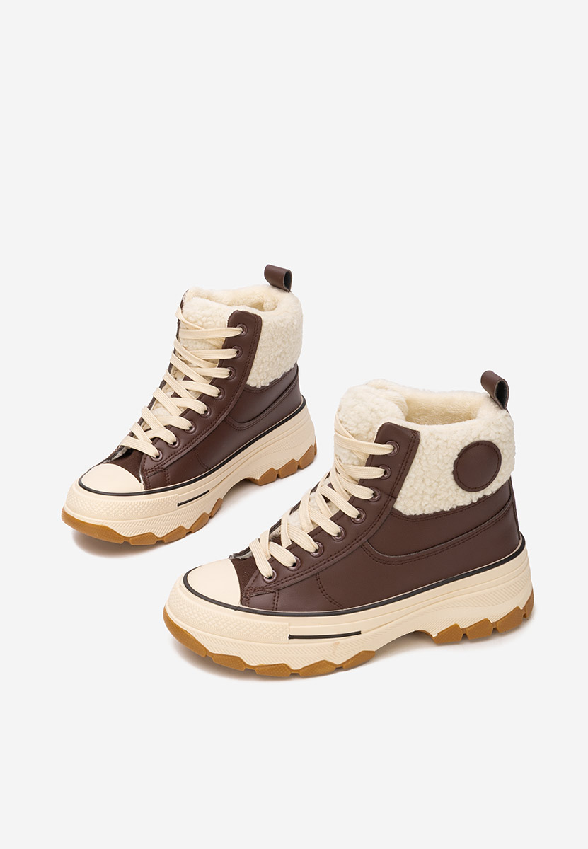 дамски кецове Oziana кафяв