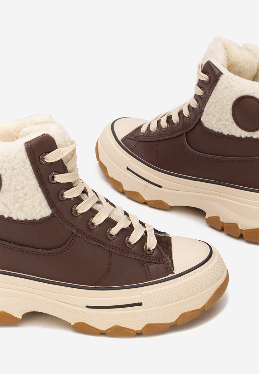 дамски кецове Oziana кафяв