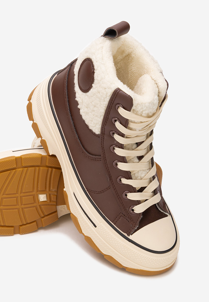 дамски кецове Oziana кафяв