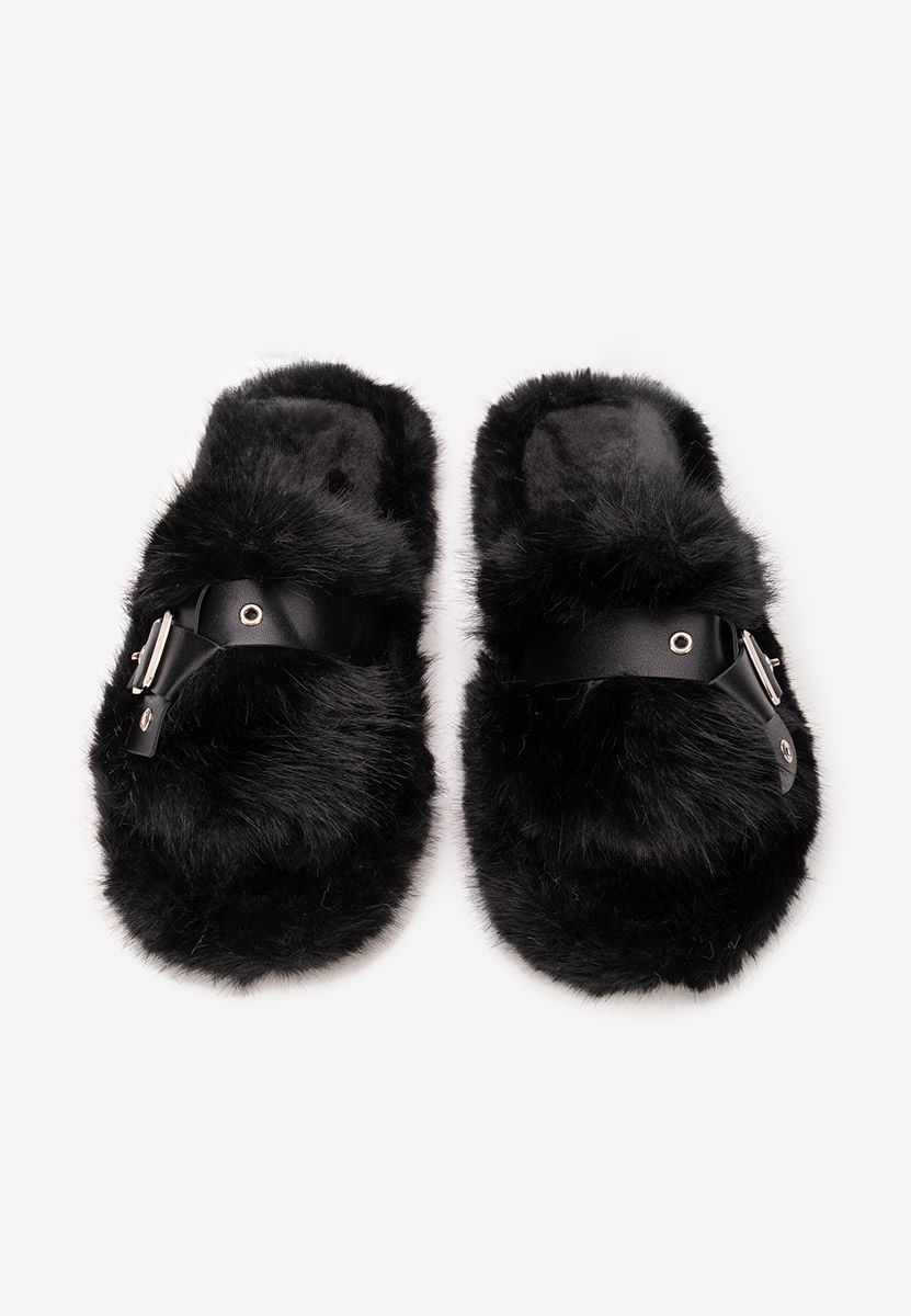 Чехли с пух Arlete черни