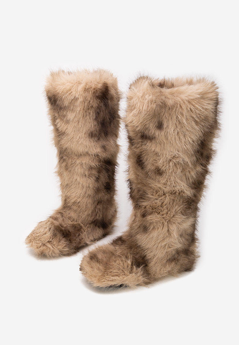 Зимни дамски ботуши Gelira каки