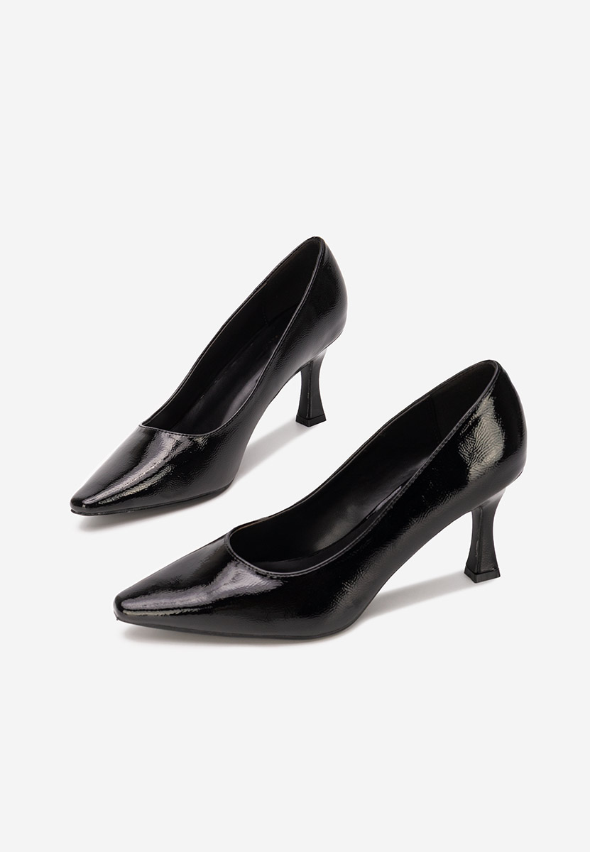 Обувки стилето Hayley черни