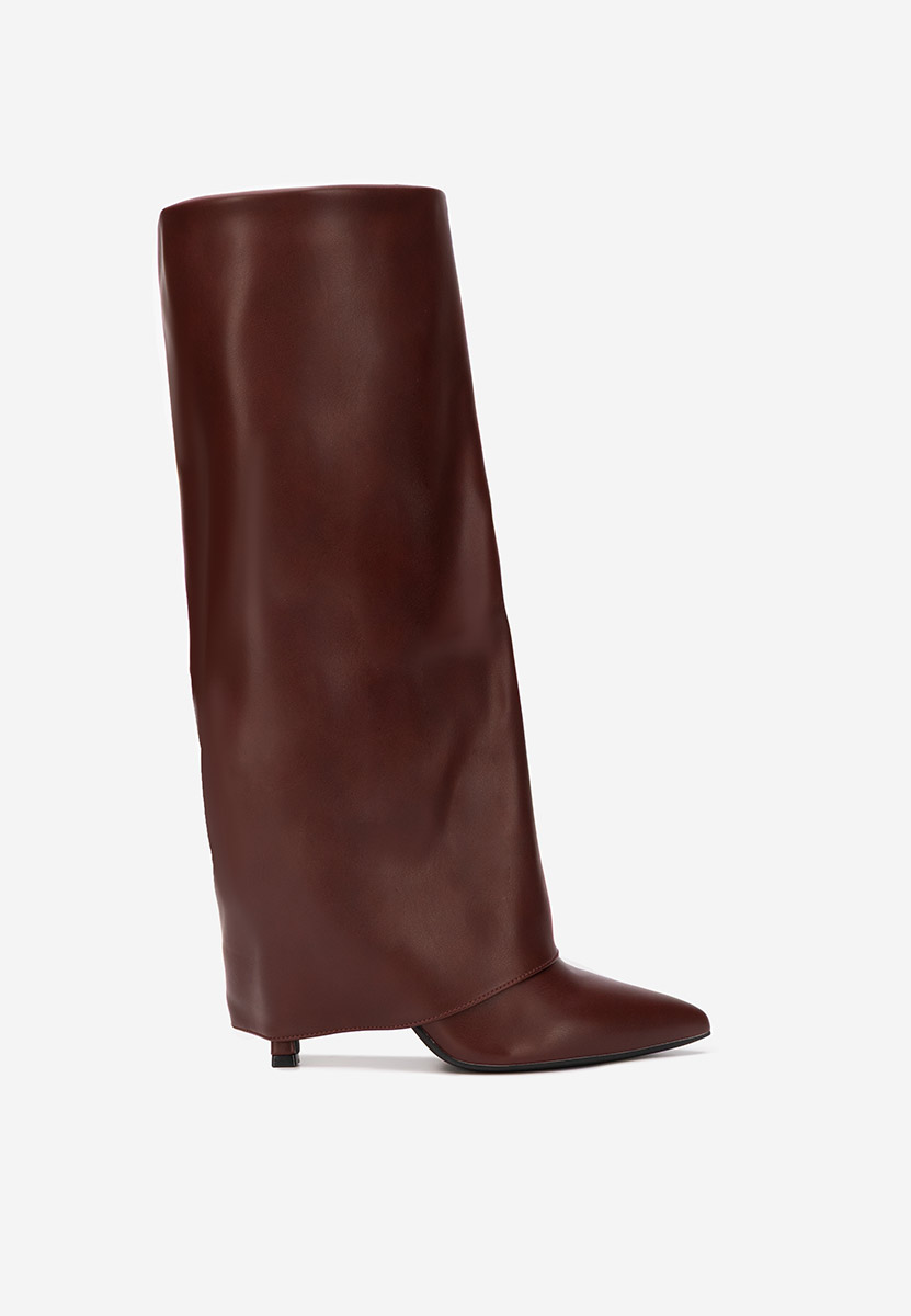 Чизми на ток Brynora bordo