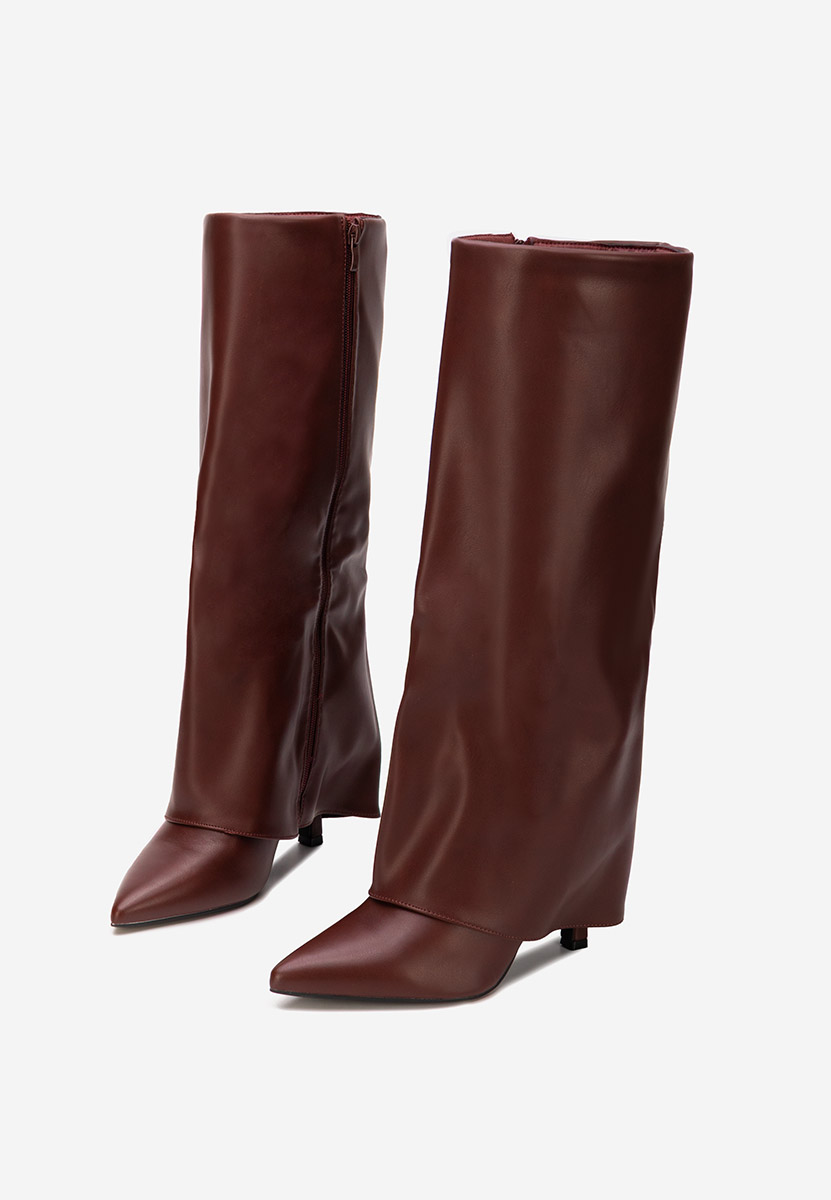 Чизми на ток Brynora bordo