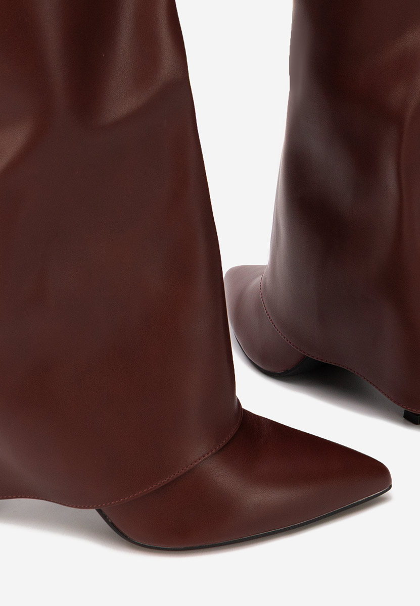 Чизми на ток Brynora bordo