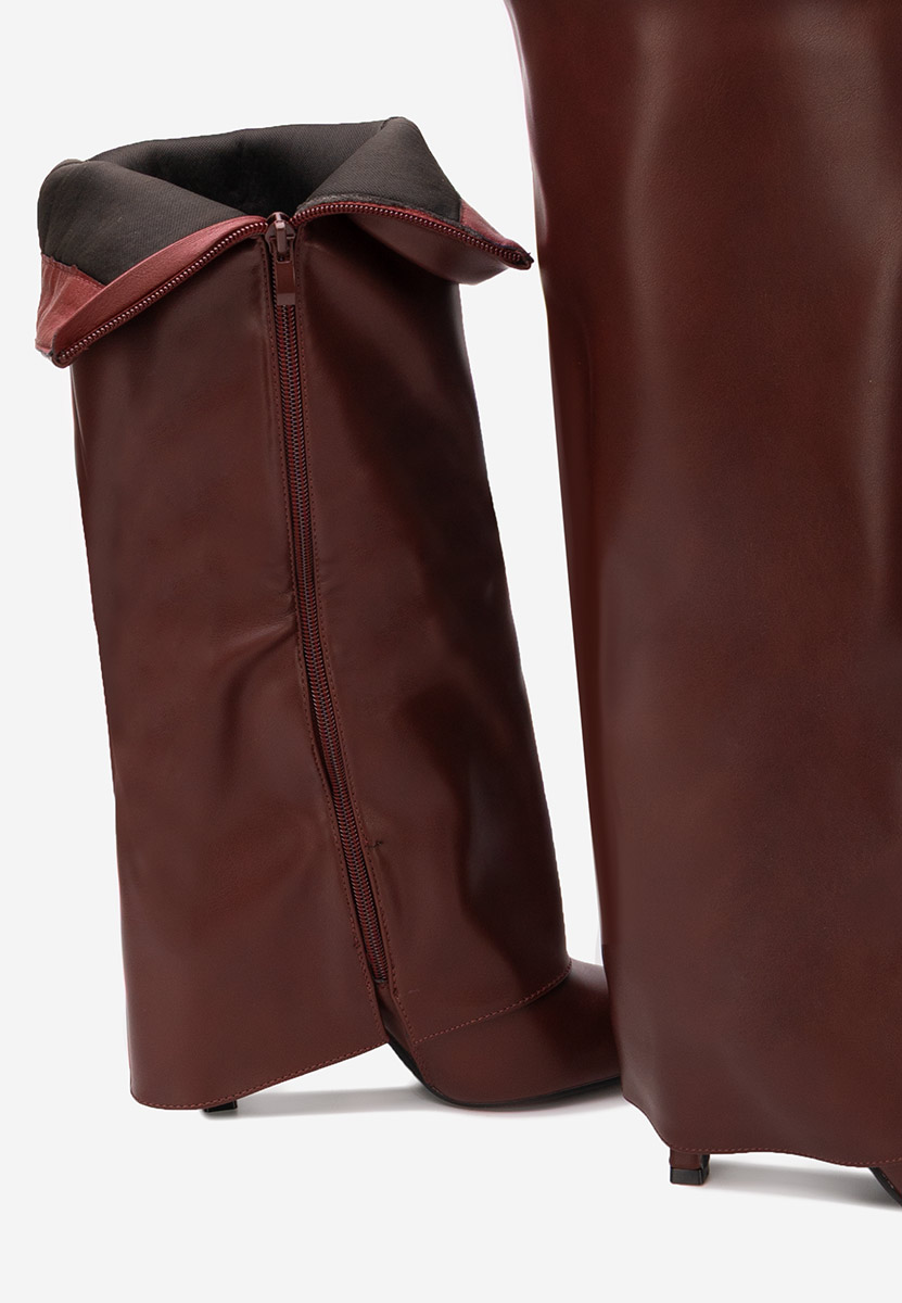 Чизми на ток Brynora bordo