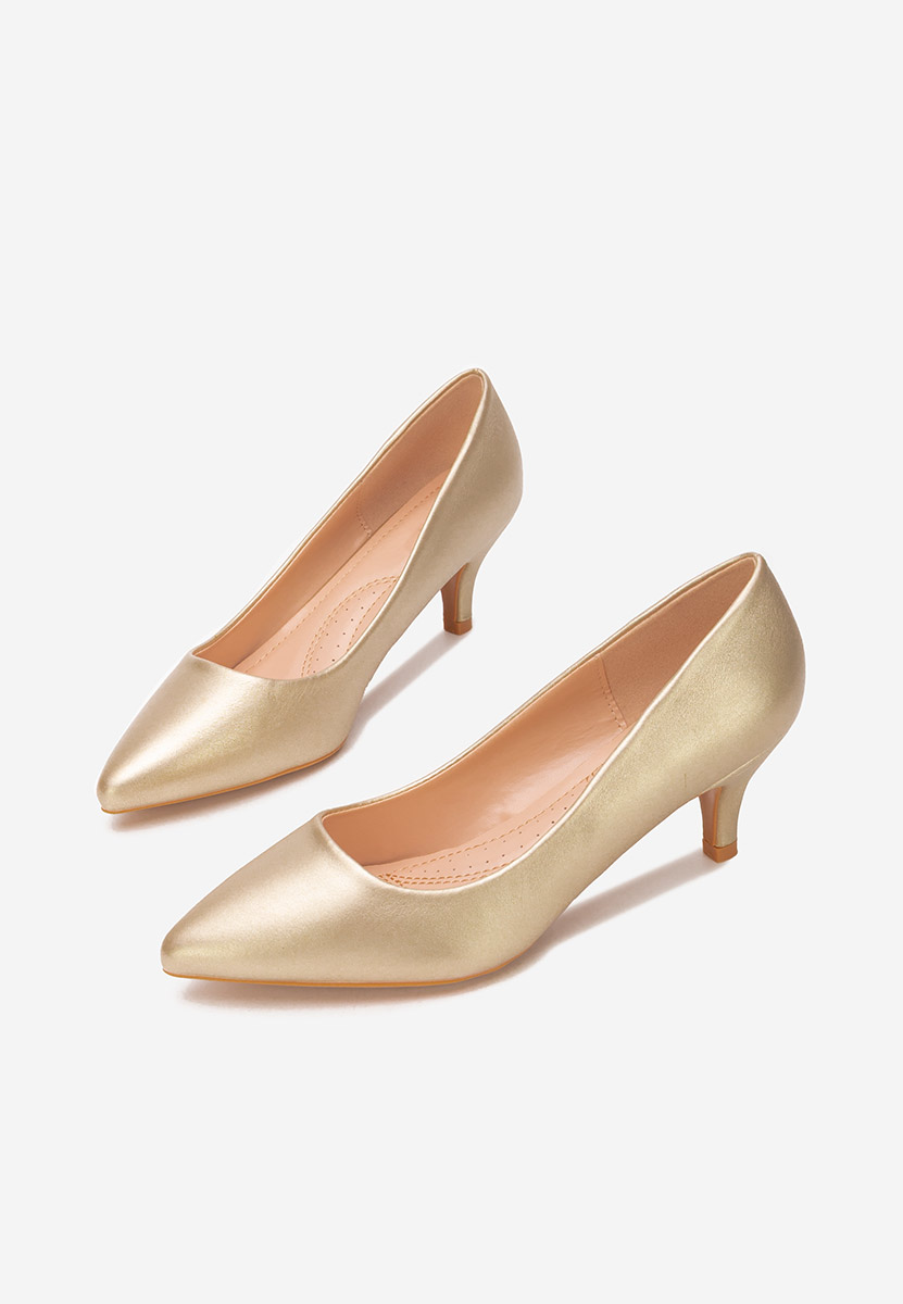 Oбувки на нисък ток Dianea златен