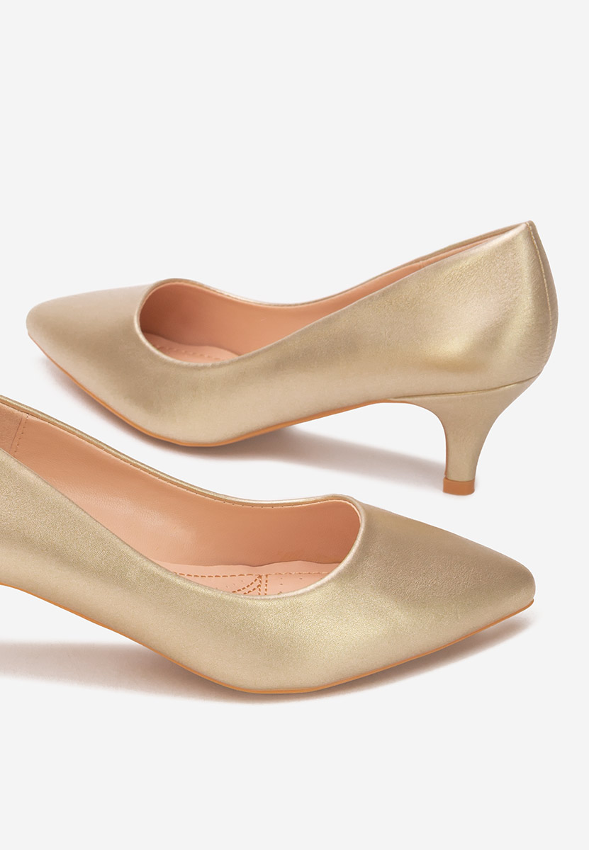 Oбувки на нисък ток Dianea златен