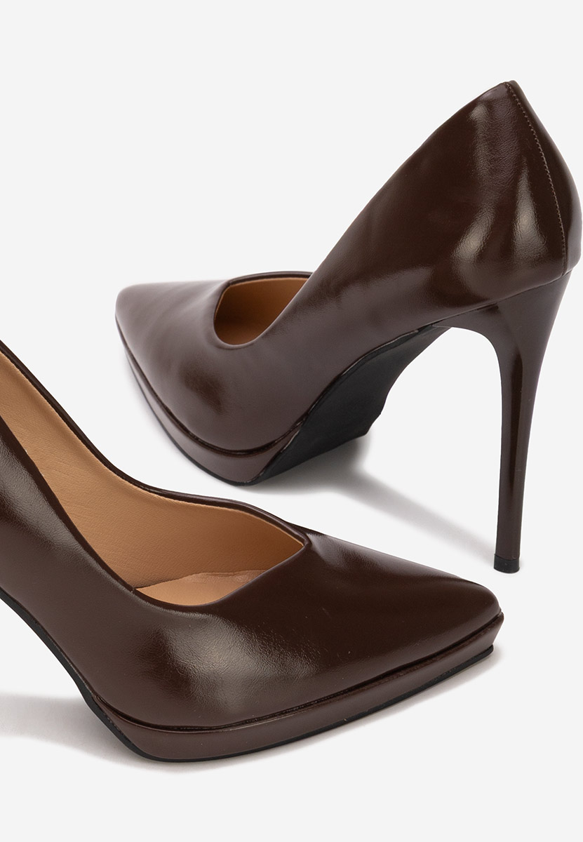 Обувки стилето Reneia кафяв