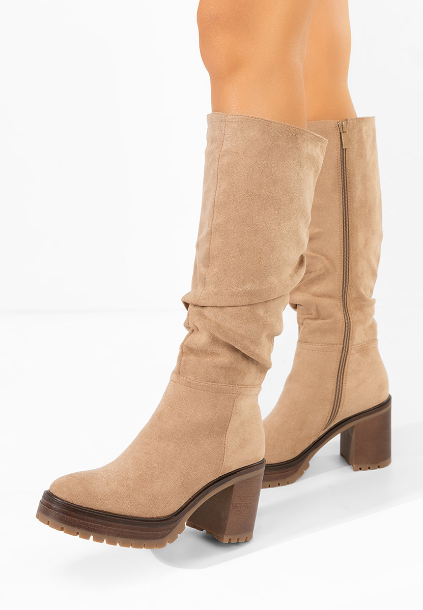 Чизми на ток Darrina каки