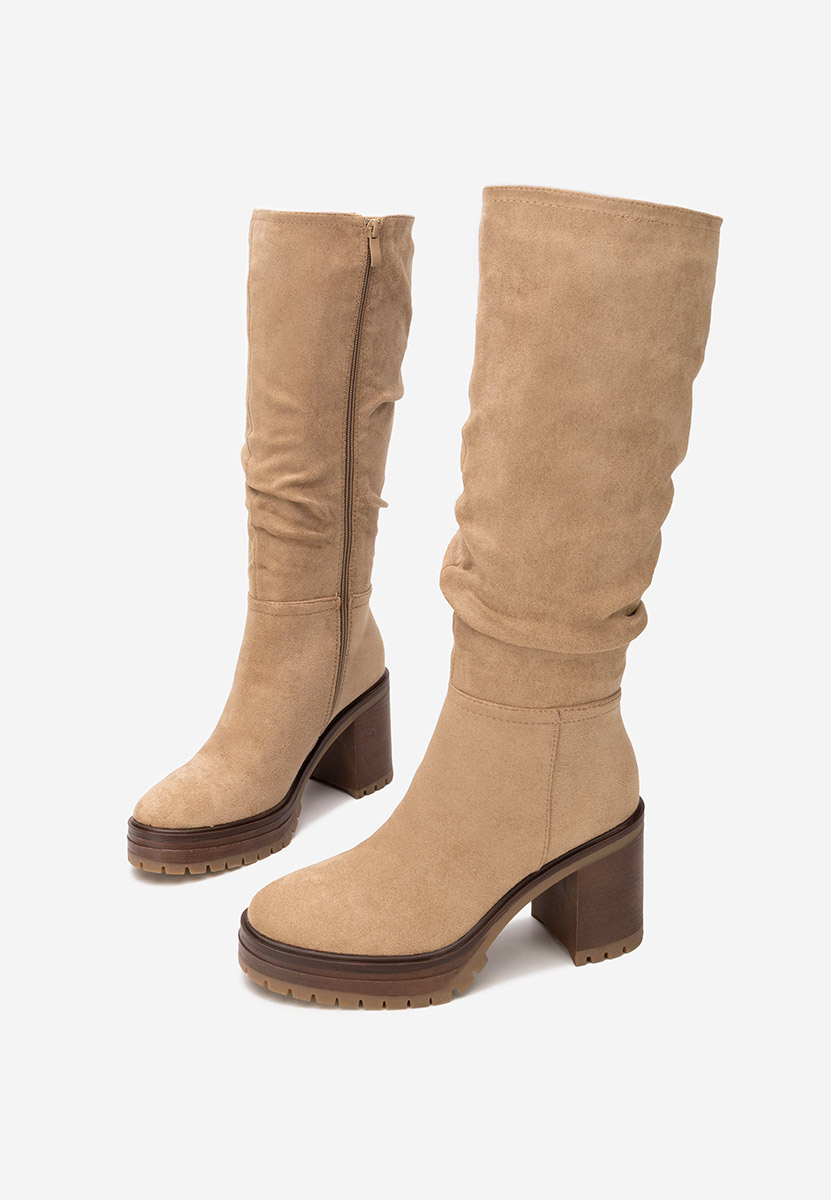 Чизми на ток Darrina каки