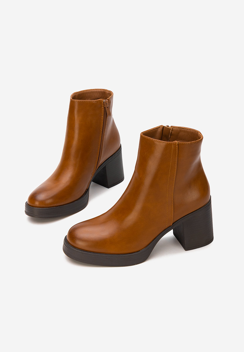 Боти на дебел ток Denisia камел