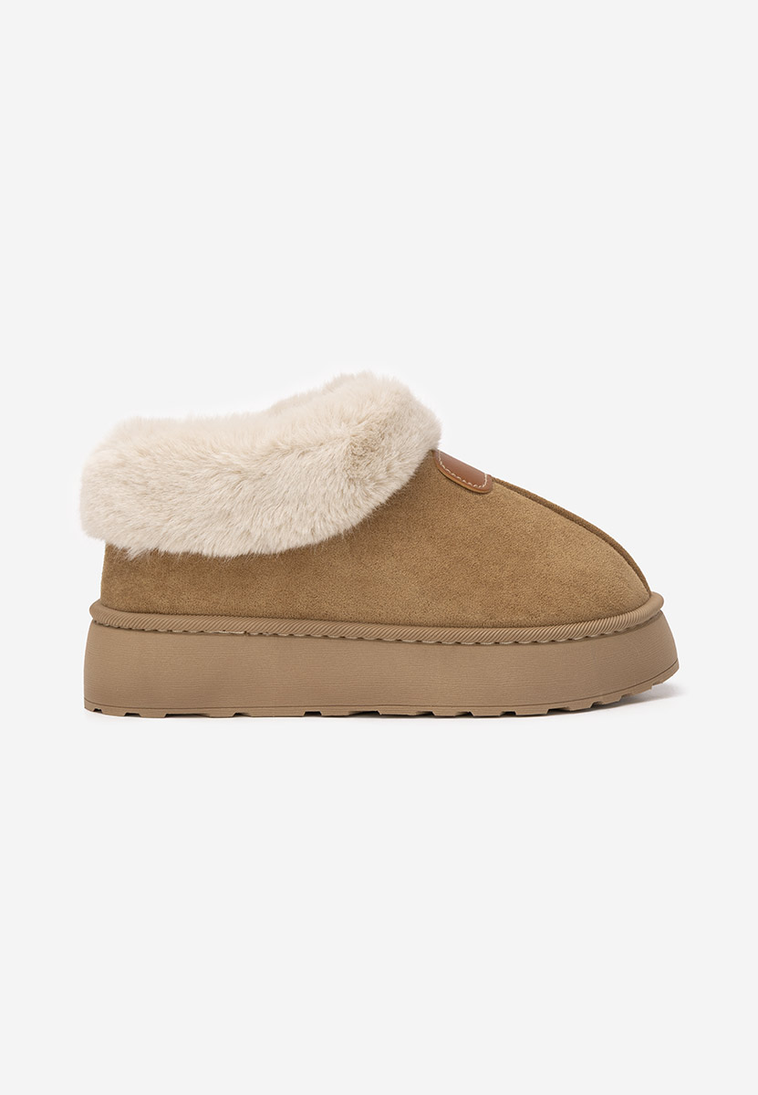 Обувки на платформа Elarva каки Обувки на платформа Elarva каки