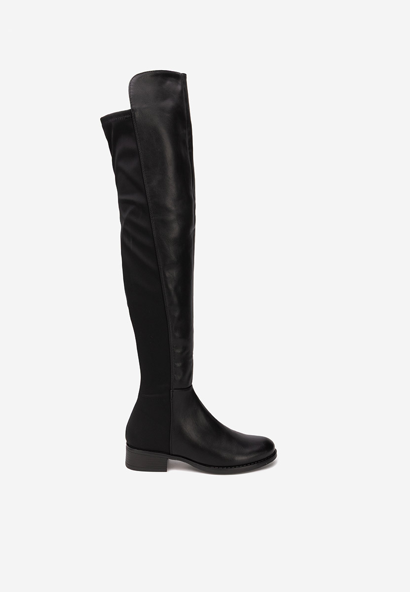 Чизми над коляното Inies V2 черен