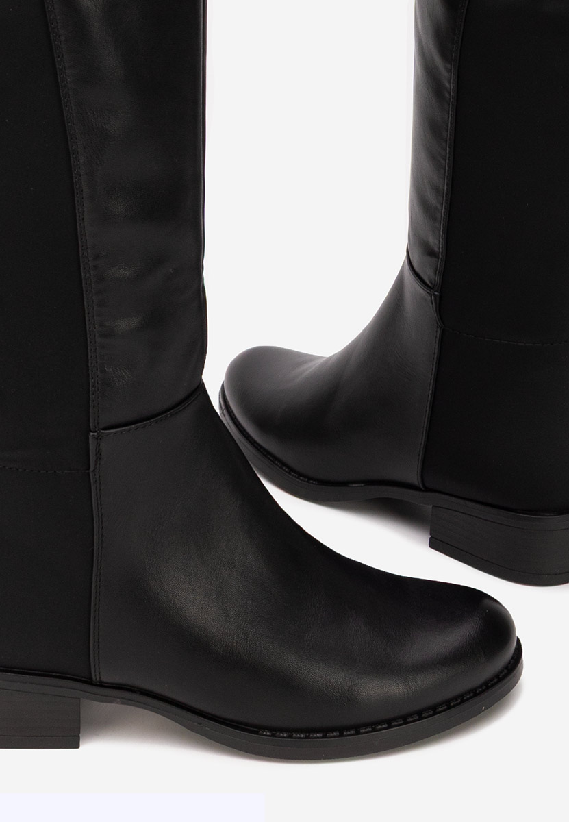 Чизми над коляното Inies V2 черен