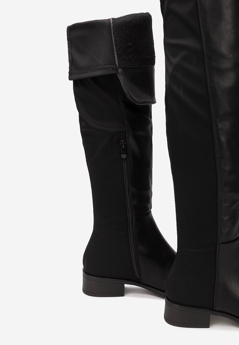 Чизми над коляното Inies V2 черен