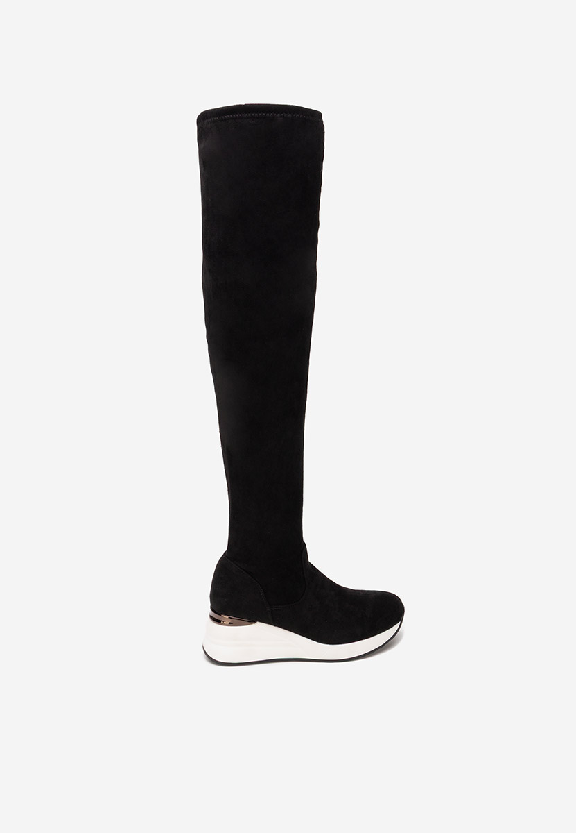 Чизми над коляното Janisia V2 черен