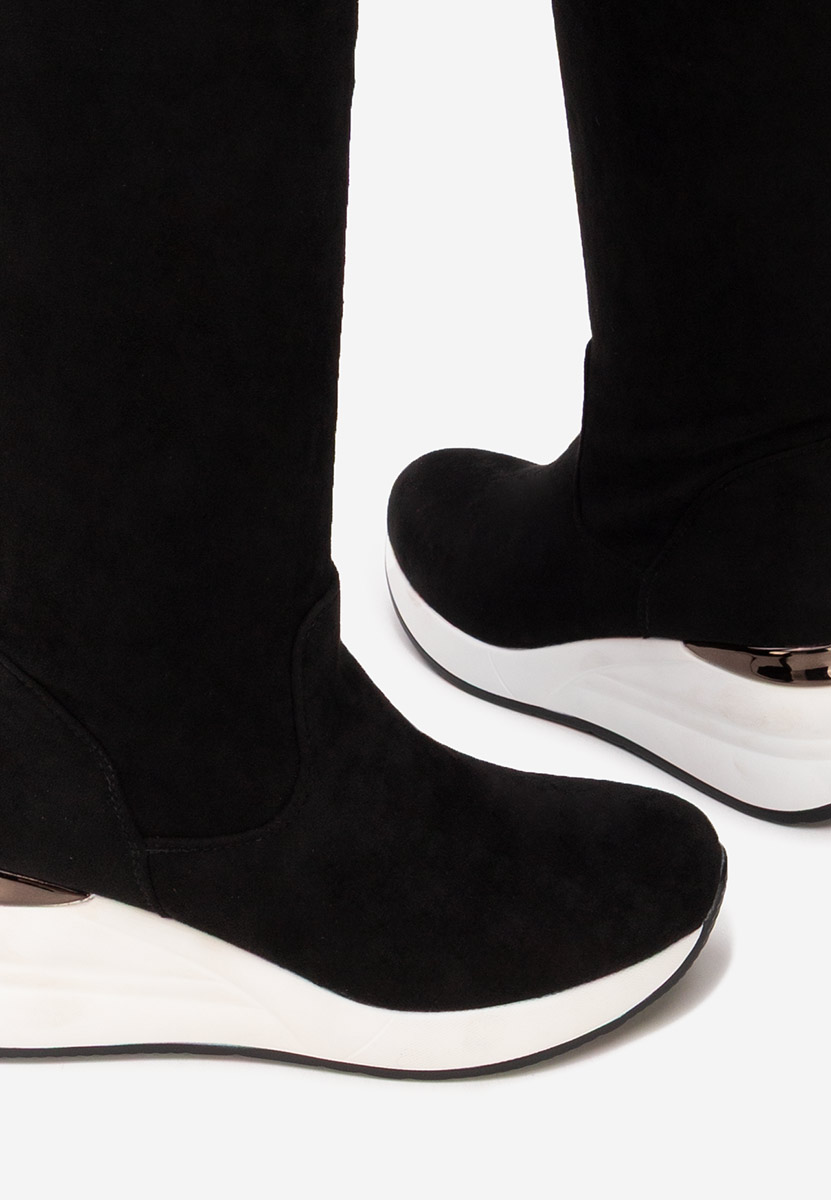 Чизми над коляното Janisia V2 черен