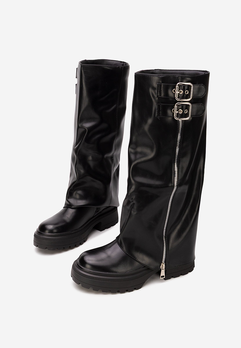 Дамски ботуши Jorena черен