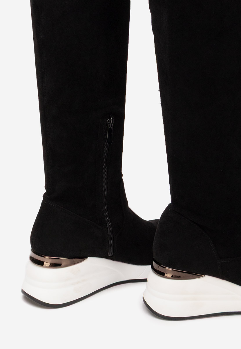 Чизми над коляното Janisia V2 черен