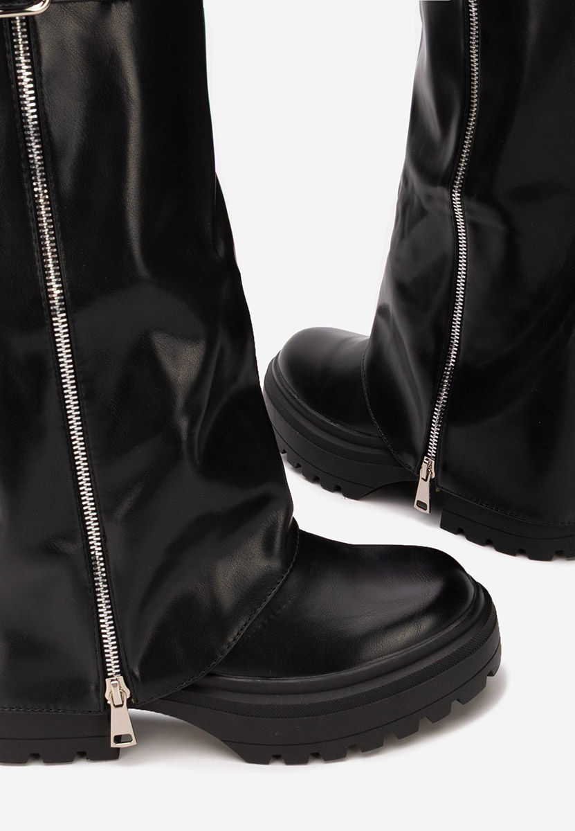 Дамски ботуши Jorena черен