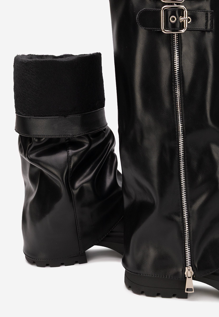 Дамски ботуши Jorena черен