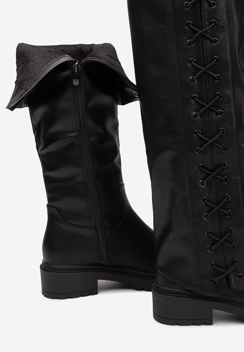 Дамски чизми Nadina черен