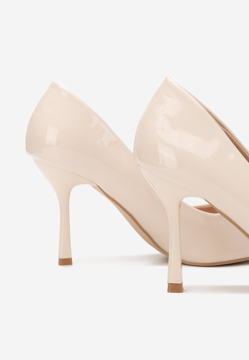 Обувки стилето Clia бежов Обувки стилето Clia бежов