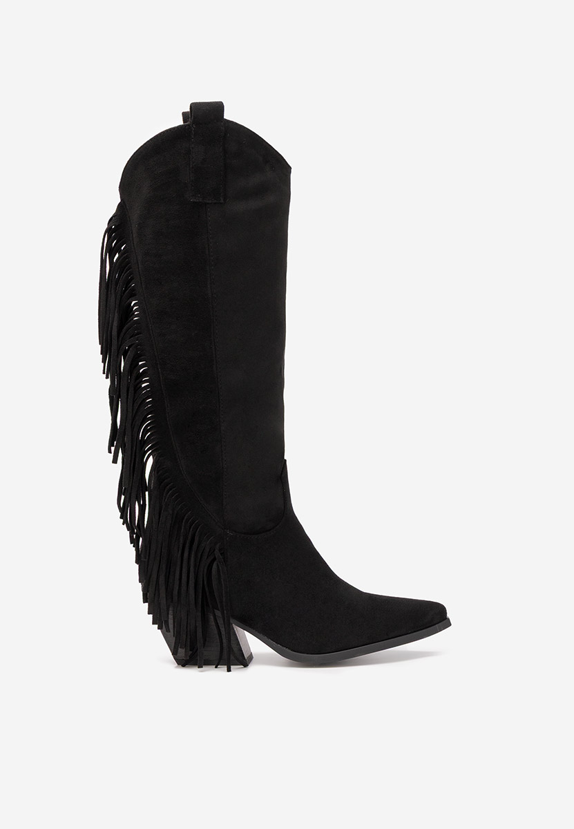 Каубойски ботуши Verlia черен