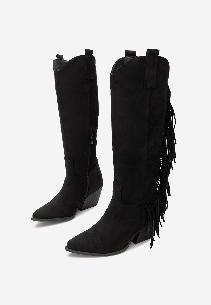 Каубойски ботуши Verlia черен